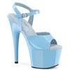 Pleaser - ADORE709 Sandaal met enkelband - Blauw Product image
